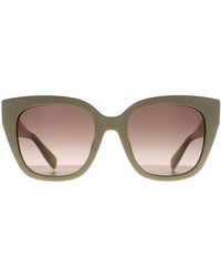 Furla - Square Shiny Cream Dark Gradient Sfu812 - Lyst