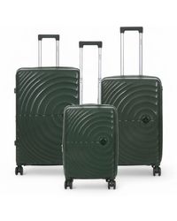 Infinity Luggage - Snowball Dark Expandable Hard Shell Suitcase Set Of 3 - Lyst