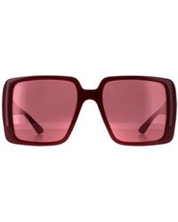 Gucci - Square Mirrored Gg1692S Sunglasses - Lyst