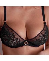 Aubade - Illusion Fauve Push Up Bra - Lyst