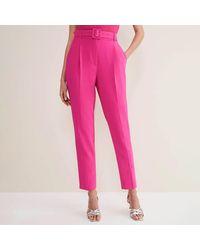 Phase Eight - Hot Adria Belted Trouser - Lyst