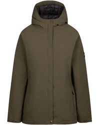 Trespass - Raincoat Carlotta Polyester Dark Vine - Lyst