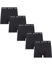 Nicce London - Assorted 5 Pack Boxers Galan - Lyst