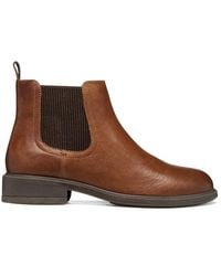 Geox - Leather Catria Ankle Boots - Lyst
