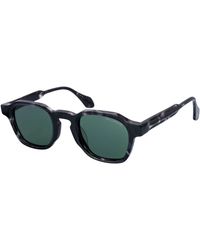 Infinity Leather - De-Gamme Geometric Frame Square Polarized Sunglasses - Lyst