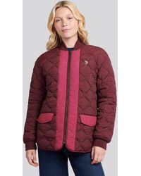 U.S. POLO ASSN. - Contrast Bomber Jacket - Lyst