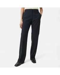 Jigsaw - Crosshatch Mason Trousers - Lyst