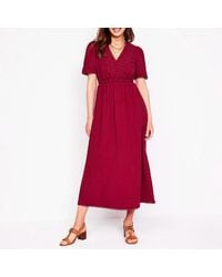 knee length dresses for ladies Alexandra Jersey Midi Dress-Navy