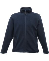 Regatta - Plain Micro Fleece Full Zip Jacket (Layer Lite) Dark - Lyst