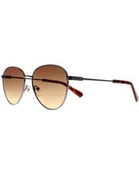 Guess - Round Shiny Light Nickeltin Gradient Gu8257 - Lyst