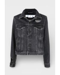 Off-White c/o Virgil Abloh - Meteor Regular Jacket Dark - Lyst