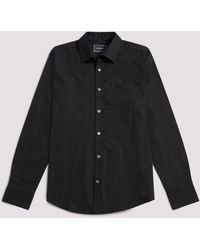 Duchamp - Regular Collared Cotton Shirt - Lyst