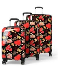 Infinity Luggage - Snowball Roses Print Hard Shell Suitcase - Lyst