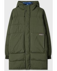 Paul Smith - Long Fibre Down Coat - Lyst