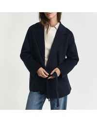 GANT - Handstitched Belted Jacket - Lyst