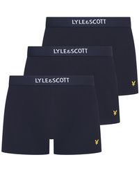 Lyle & Scott - Peacoat Devon Boxers - Lyst