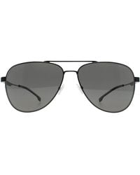 BOSS - Aviator Ruthenium Polarized 1641/S Metal - Lyst
