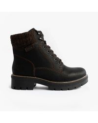 Rieker - Y8130-00 Flat Ankle Boots - Lyst