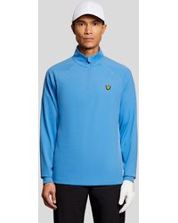 Lyle & Scott - Mesh Panelled Midlayer - Lyst