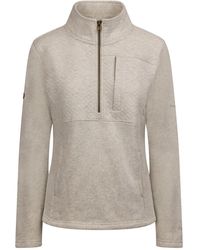 Trespass - Fleece Top Hoxie Polyester Marl - Lyst