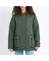Crew - Forest Classic Quilted Jacket - Lyst