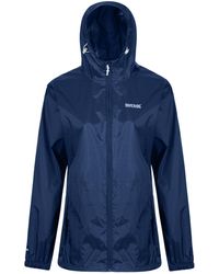 Regatta - Waterproof Jacket Pack It Iii Polyamide Midnight - Lyst