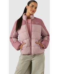 Reebok - Reversible Puffer - Lyst