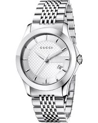 Gucci - Ya126401 G-Timeless Dial Watch Stainless Steel - Lyst