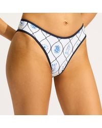 Seafolly - Marbella High Leg Bikini Pant - Lyst