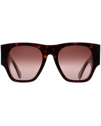 Chloé - Oversized Square Gradient Sunglasses - Lyst