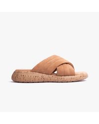 Hush Puppies - Tan Sarah Flat Sandals - Lyst