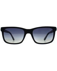 Guess - Rectangle Matte Smoke Gradient Polarized Gu00066 - Lyst