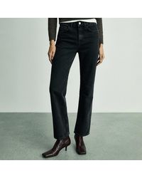 Mango - Matilda Medium-Rise Straight-Fit Jeans - Lyst