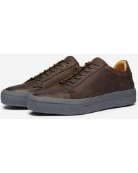 Oliver Sweeney - Kudu Leather Cupsole Trainers - Lyst
