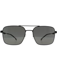 BOSS - Square Matte Ruthenium Polarized 1695/S Metal - Lyst