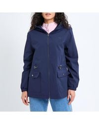 Crew - Classic Logo Raincoat - Lyst