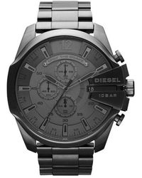 DIESEL - Mega Chief Gun Watch Dz4282 - Lyst