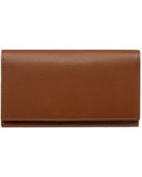 NiNa Amora - 'Mirella' Tan Leather Purse - Lyst