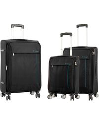 Infinity Luggage - Snowball Lightweight Soft Casing Travel Suitcase - Lyst