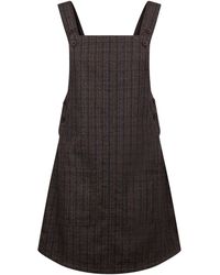 Trespass - Casual Dress Twirl Cotton Dark/Check - Lyst