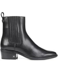 Sam Edelman - Bronson Leather Heeled Ankle Boots - Lyst