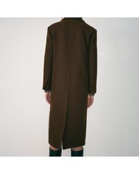 Mango - Virgin Wool Coat With Pockets - Lyst