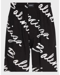 Balenciaga - Pyjama Shorts - Lyst