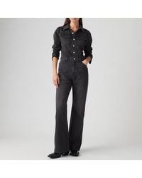 Levi's - Western Wide Leg Jumpsuit - Lyst