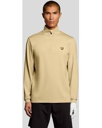 Lyle & Scott - Performance 1/4 Zip Midlayer - Lyst