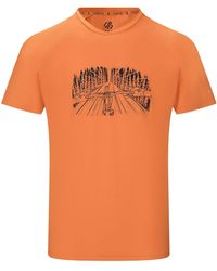 Dare 2b - T-Shirt Tech Ii Recycled Polyester Burnt - Lyst