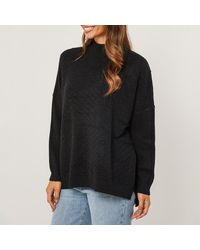 Sofiacashmere - Cashmere Turtle Neck Jumper - Lyst
