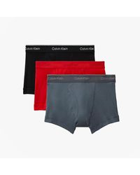 Calvin Klein - Coloured Trunk 3 Pack Trunks - Lyst