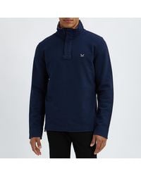 Crew - Classic Pique Sweatshirt - Lyst