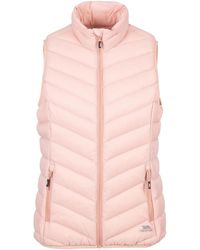 Trespass - Gilet Giana Polyamide Misty Rose - Lyst